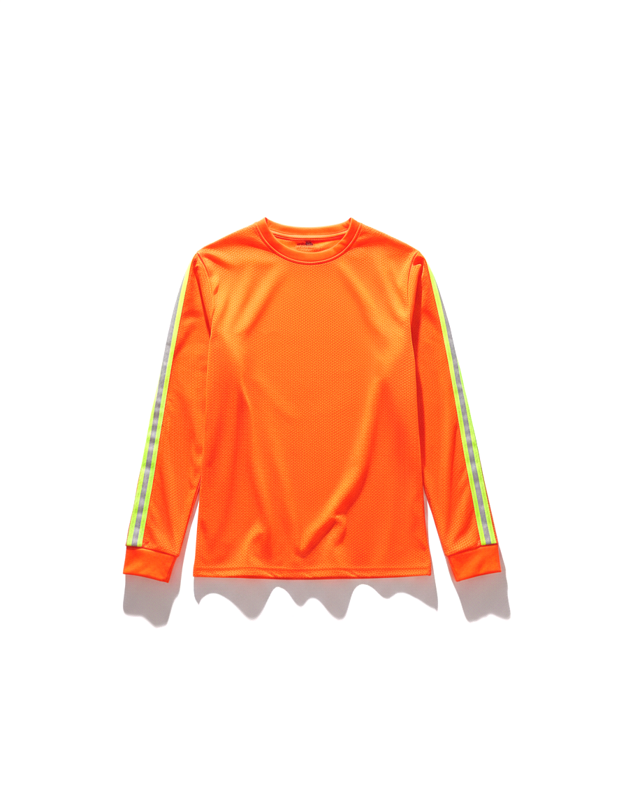 Orange Long Sleeve Top